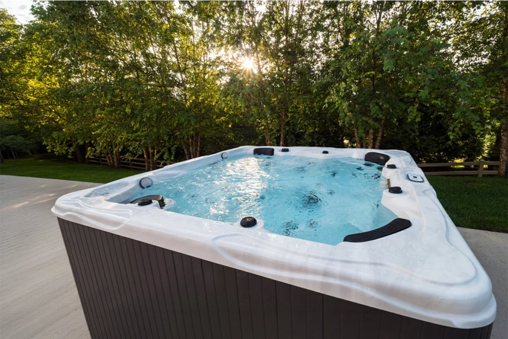 Shop hot tubs by size