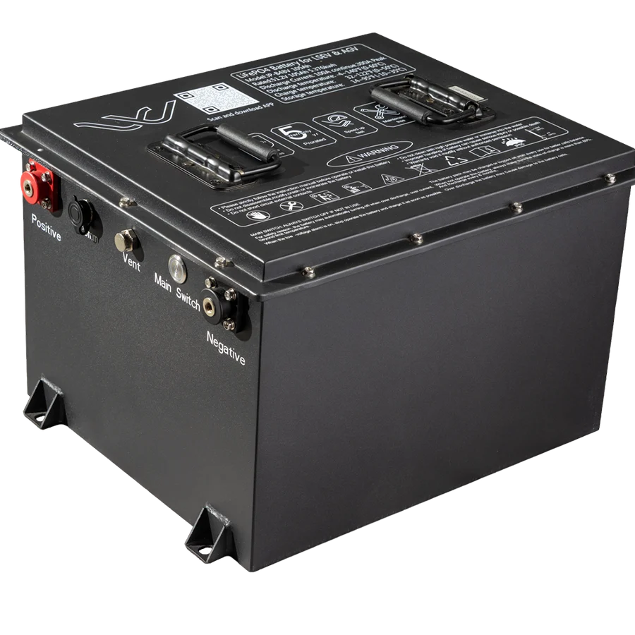 Whisper lithium golf cart battery 105 AH