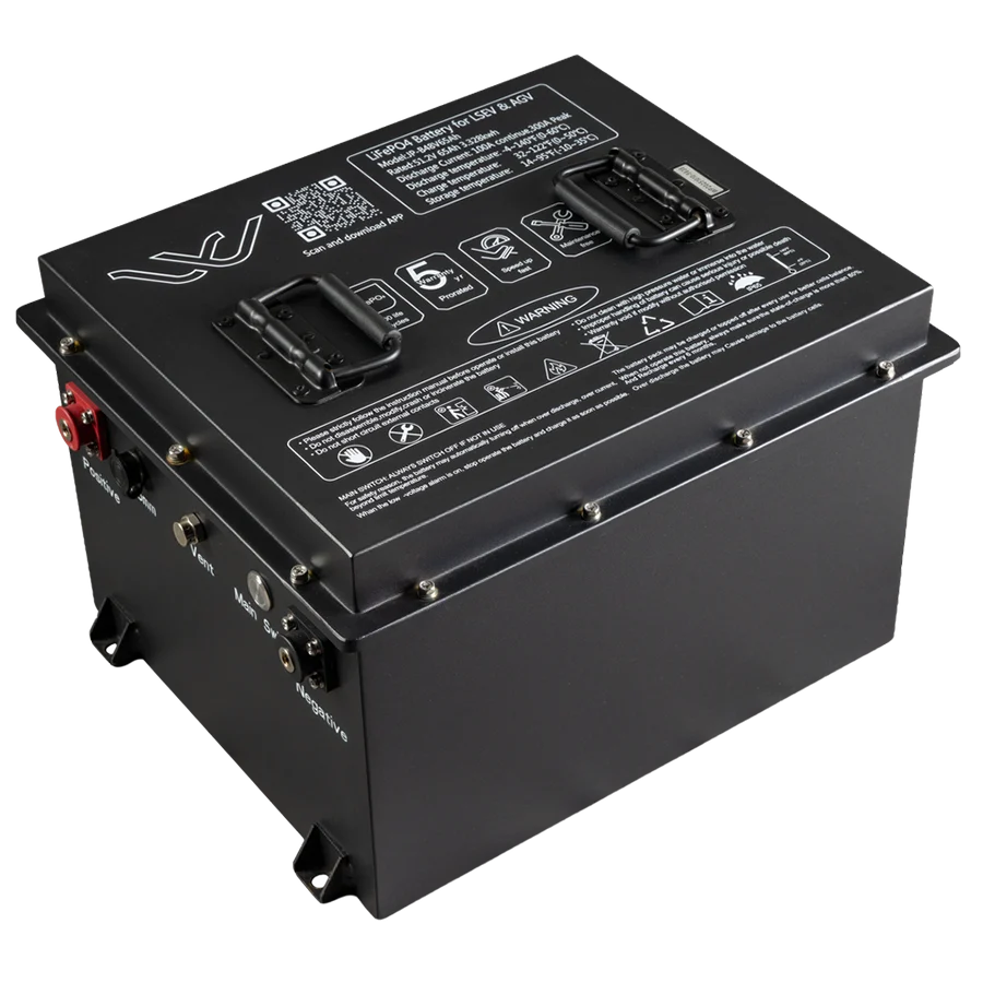 Whisper lithium golf cart battery 65 AH