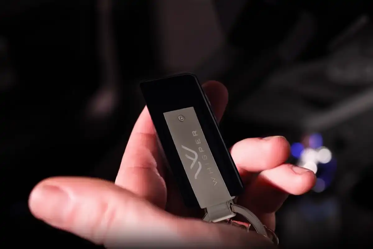 Whisper key chain concierge club