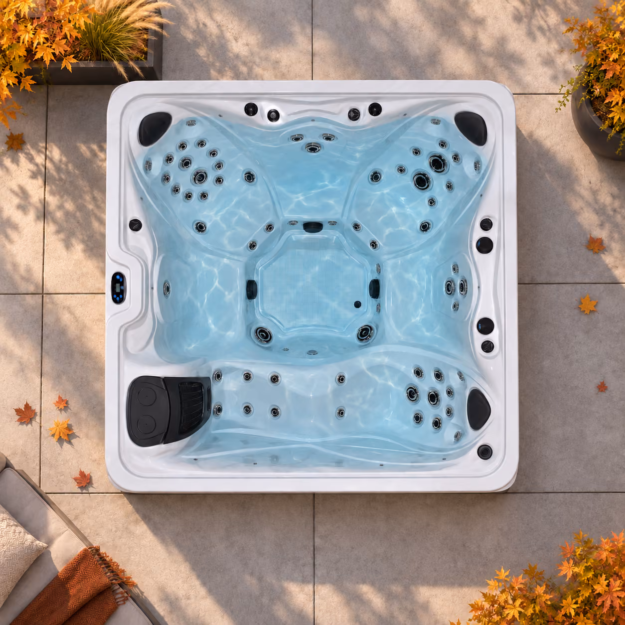 Dr. Wellness G-12 Spa, top view