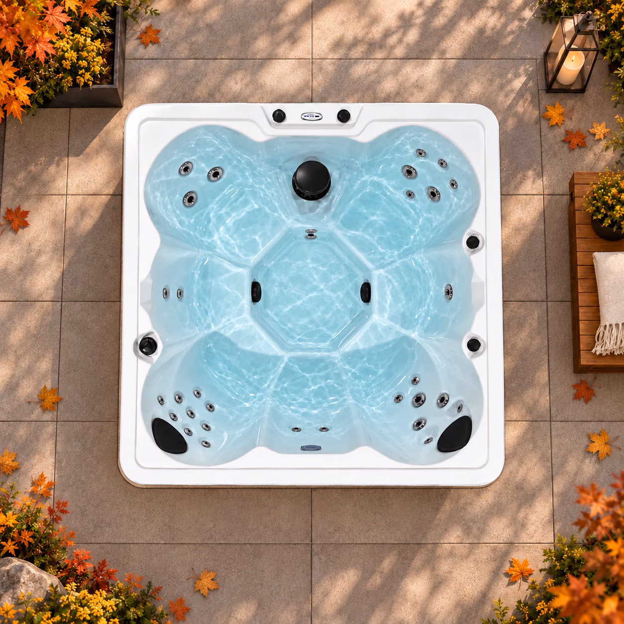 Hudson Bay HB30 Spa, top view