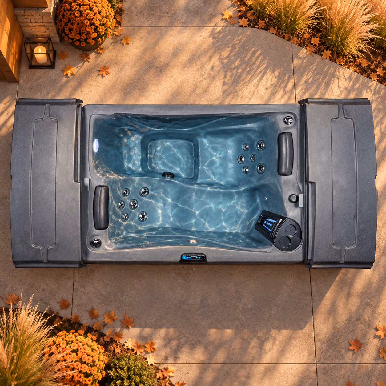 Tuff Spas TT-150 Hot Tub, top view