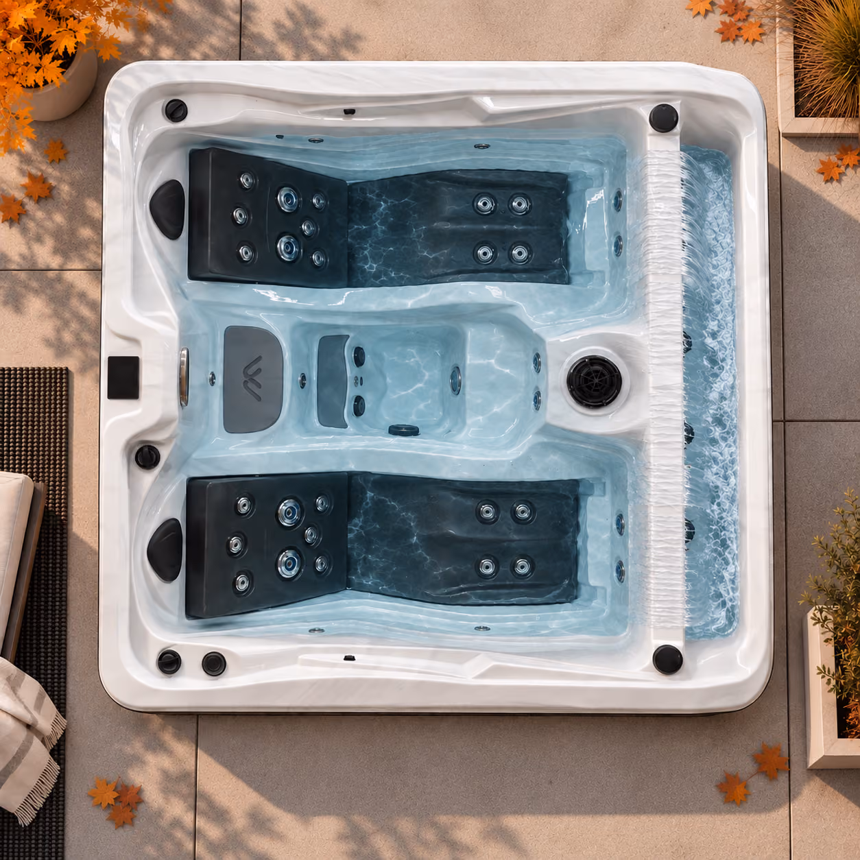 Whisper Horizon Spa, top view